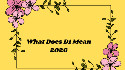 What Does D1 Mean