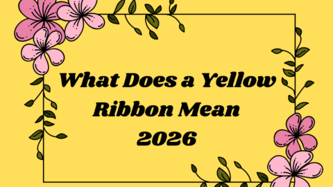 What Does a Yellow Ribbon Mean