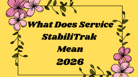 What Does Service StabiliTrak Mean