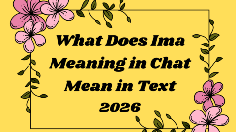What Does Ima Meaning in Chat Mean in Text