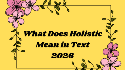 What Does Holistic Mean in Text