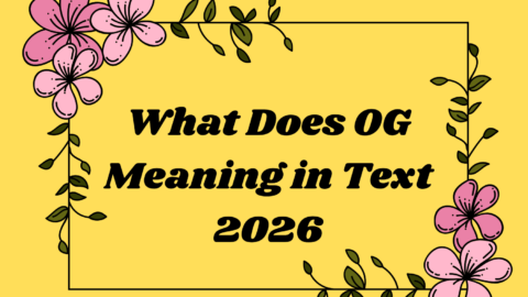What Does OG Meaning in Text